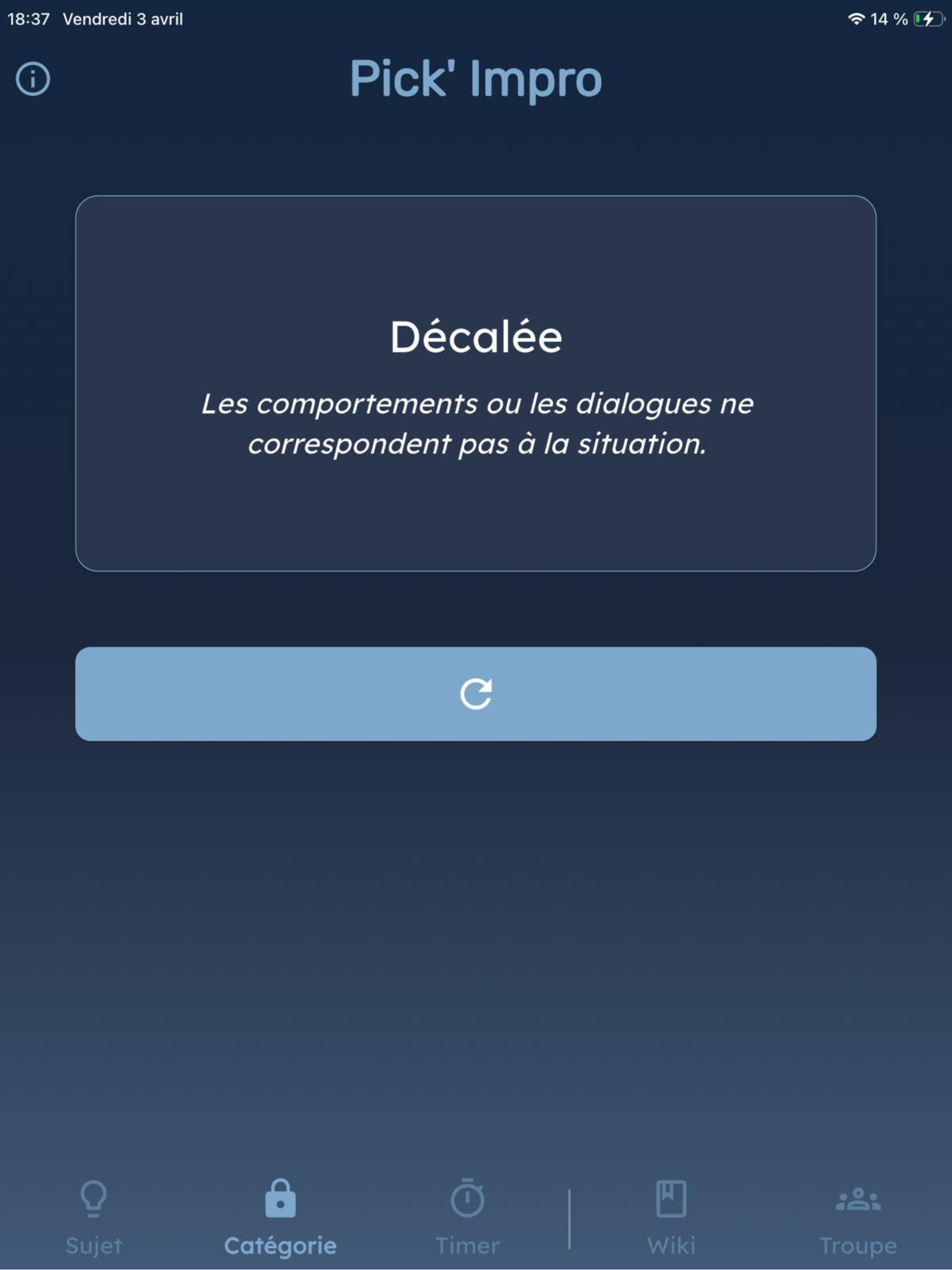 Pick' Impro