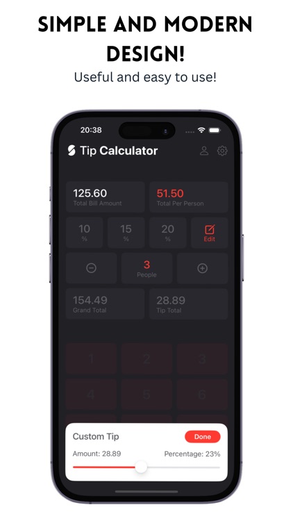 Tip Calculator & Split Bill screenshot-3