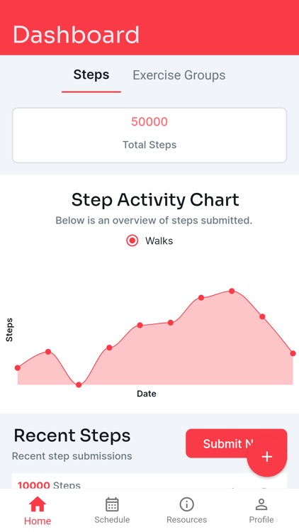 VSMBC Exercise Tracker