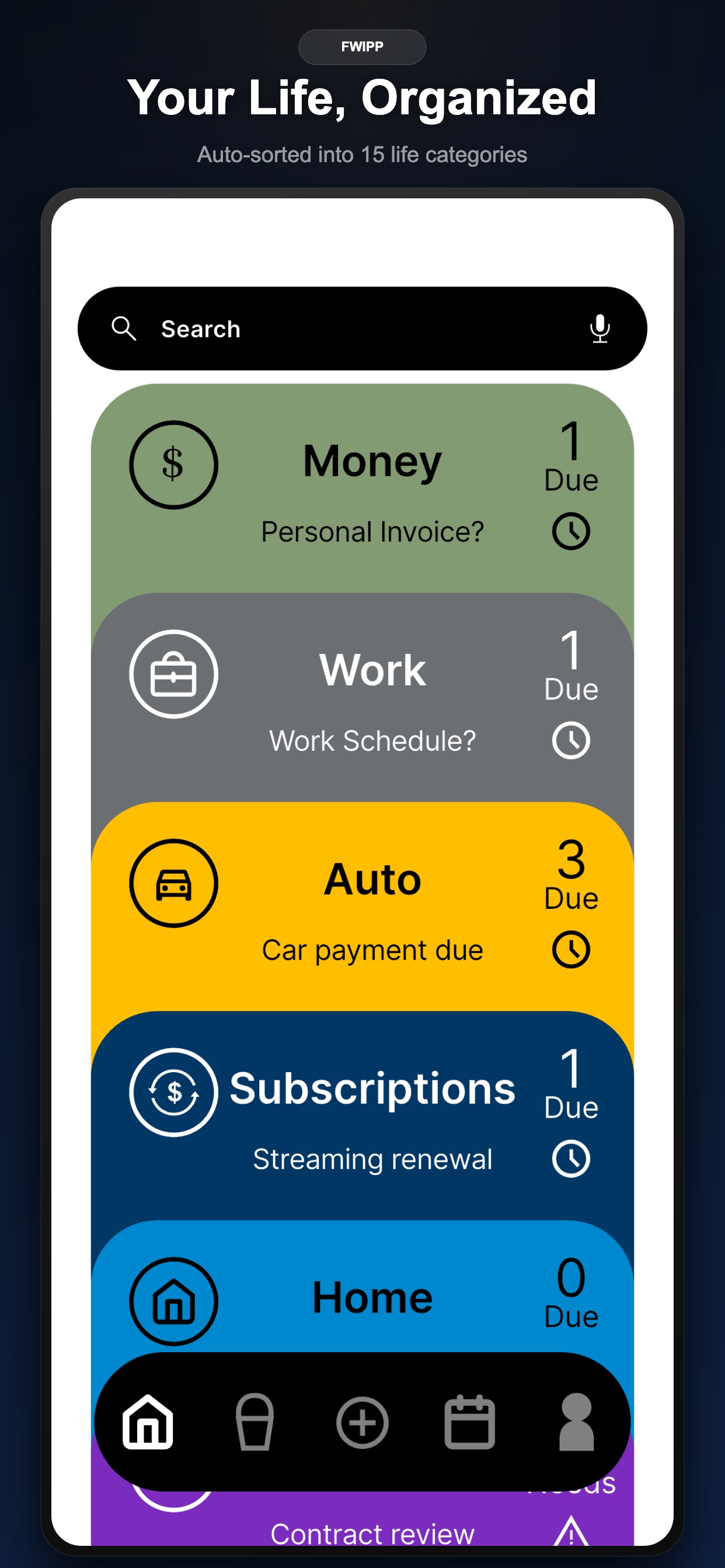 Screenshot 1 of FWIPP App