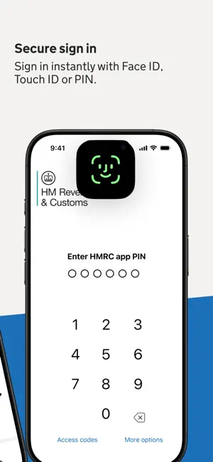 HMRC iPhone screenshot 2