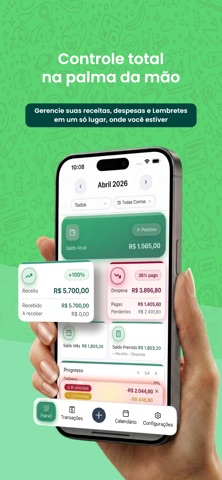 APP Financeiro Screenshot 1 of 8