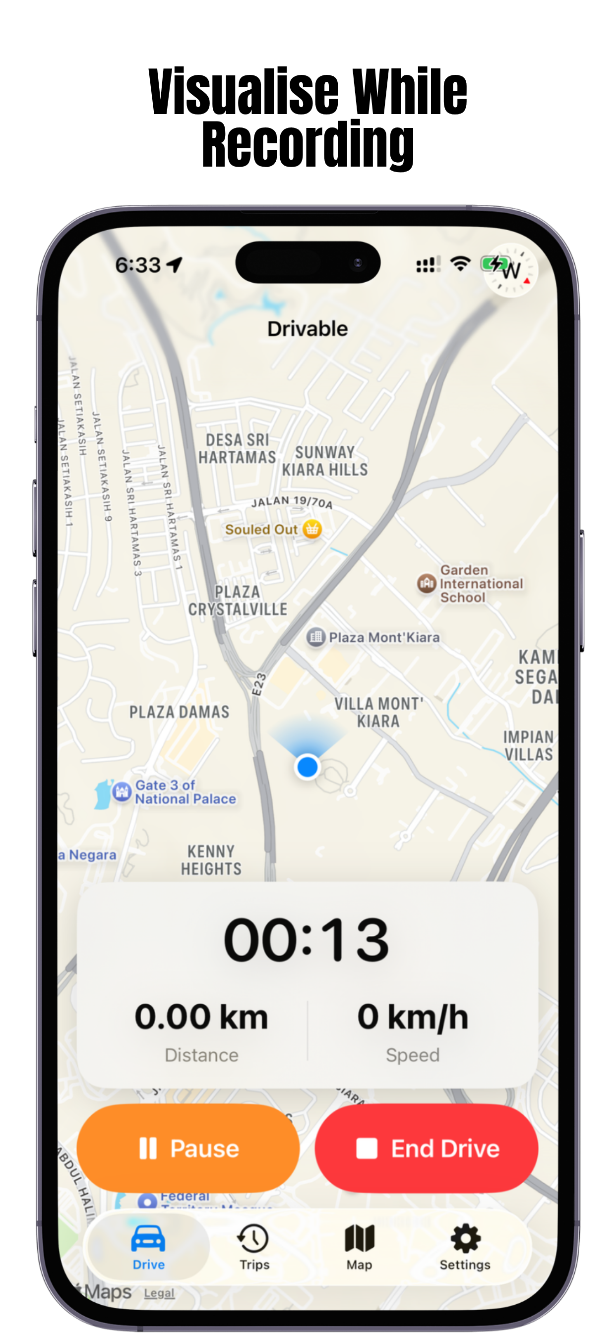 Drivable - Record Your Drive screenshot 2