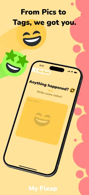 Notes & Moods: My Fleap screenshot 3