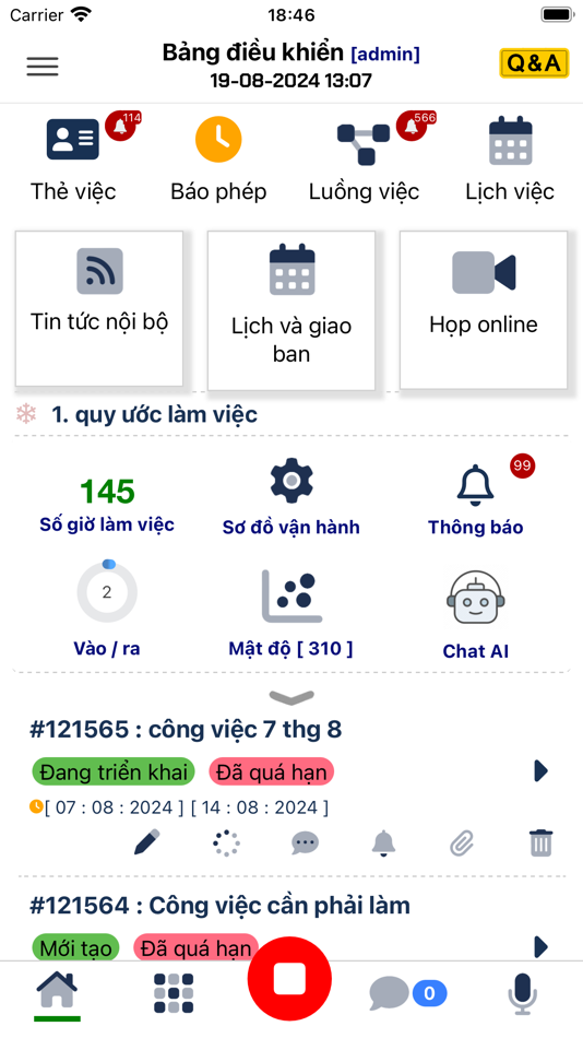 #2. Smart Work (iOS) By: 3I Technology And Media One Member Company Limited