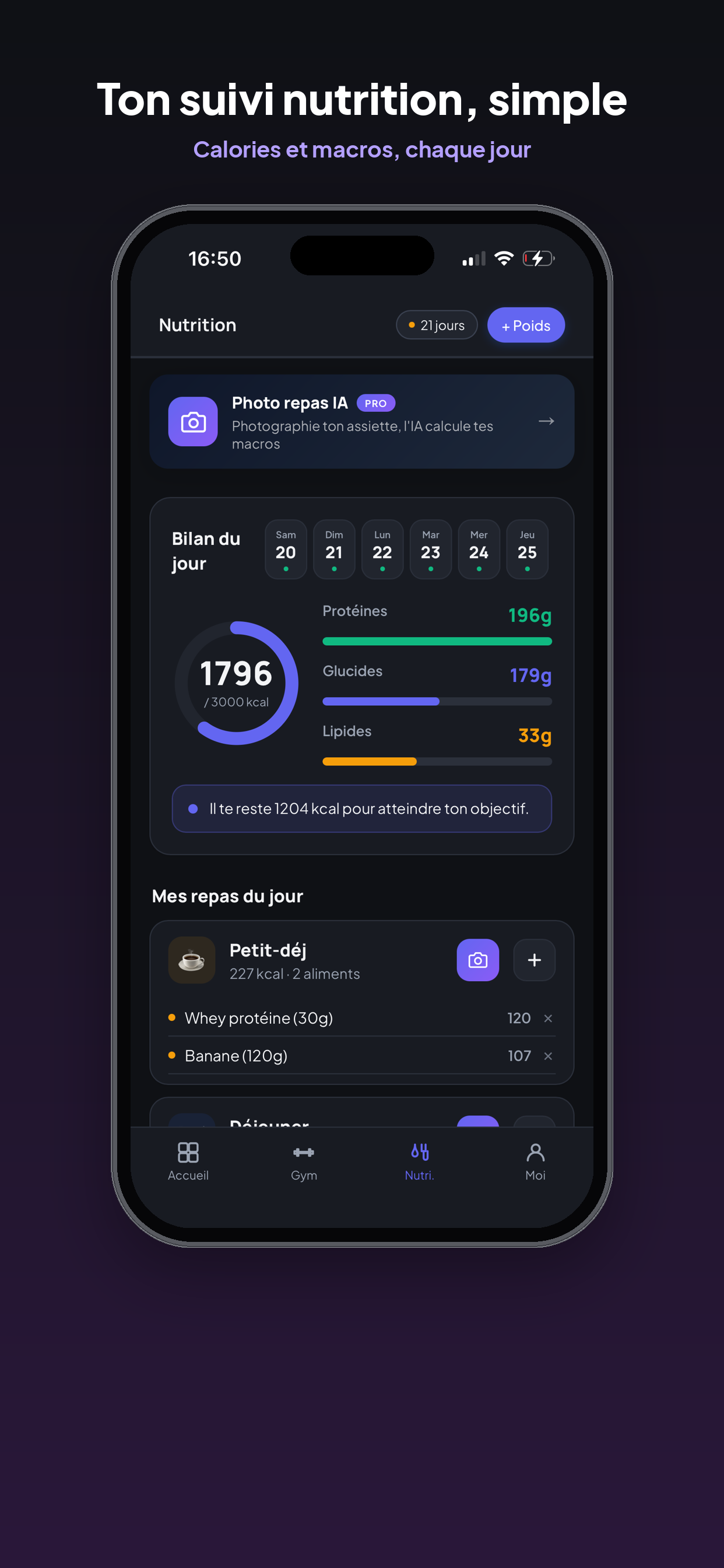 Shape.io - Muscu & Nutrition screenshot 3