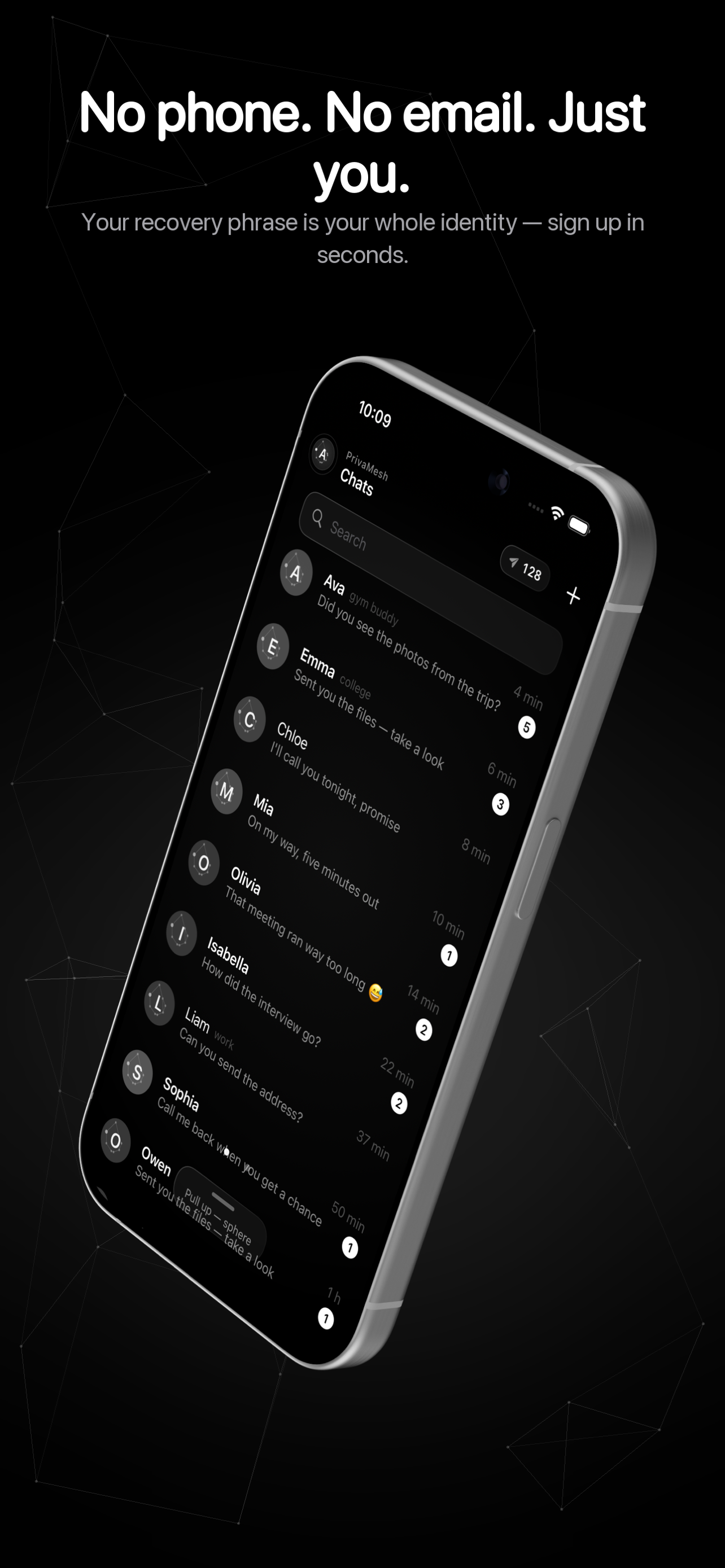 PrivaMesh Messenger screenshot 4