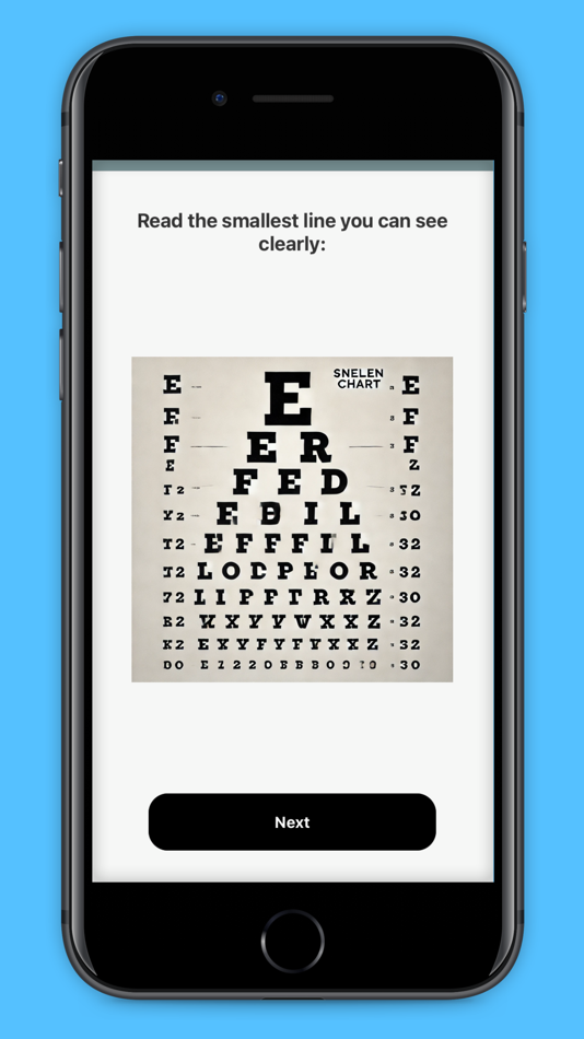 #3. Eye Test & Vision Checker (iOS) بواسطة: ETHAN JONES