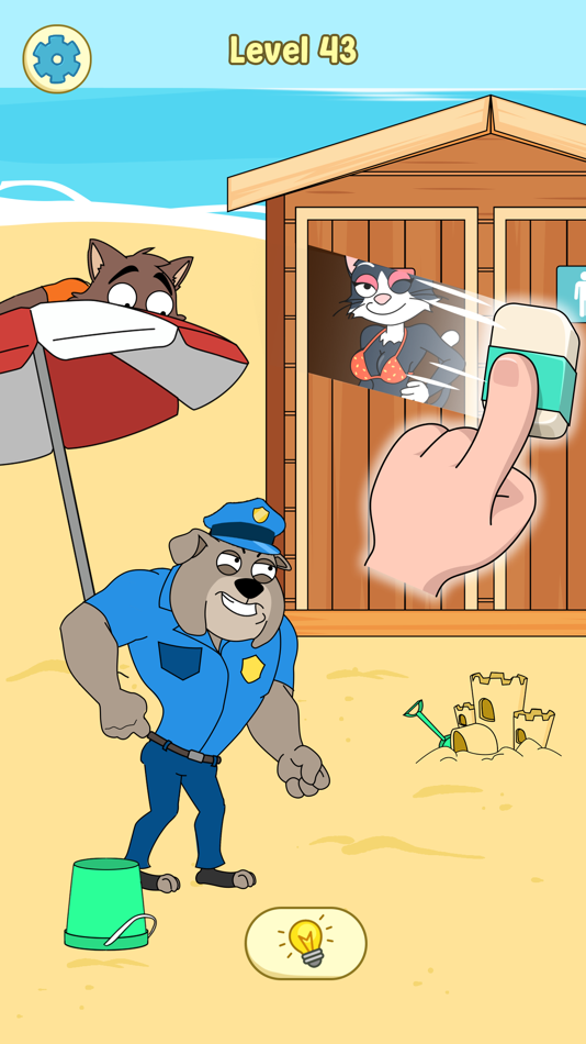#5. DOP Police: Erase Game (iOS) 由: IBEAN COMPANY LIMITED