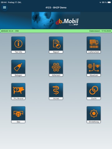 db.Mobil App iPad screenshot