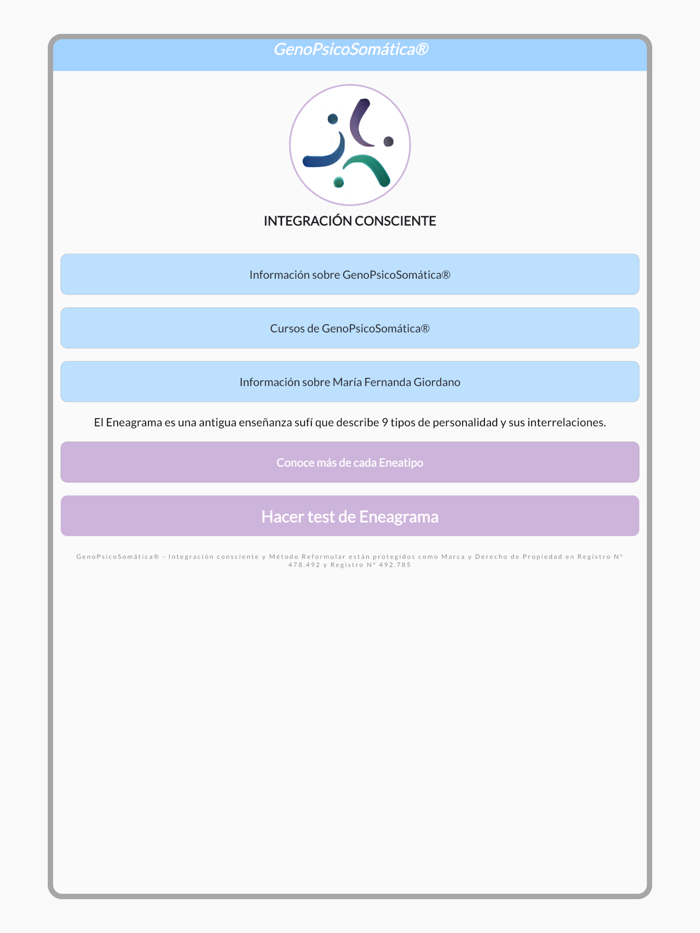 GenoPsicoSomática®