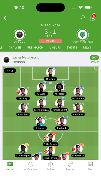 BeSoccer - Soccer Live Scores