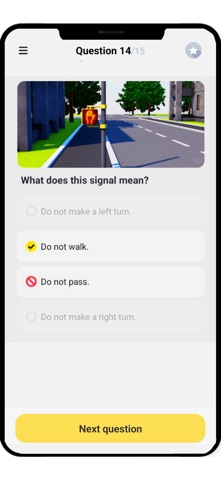 ICBC test British Columbia iPhone screenshot