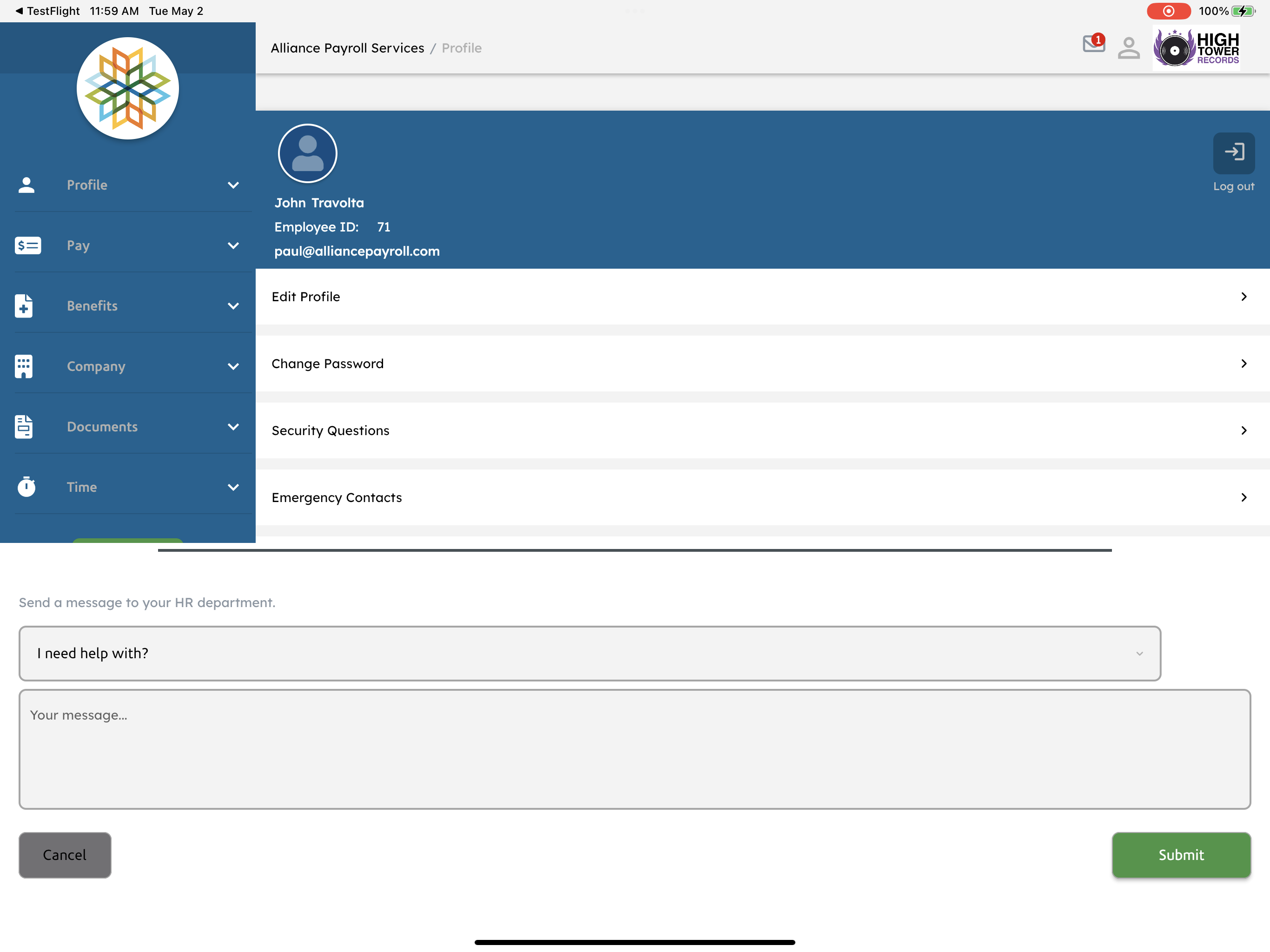 Alliance MyPay