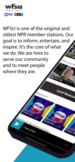 WFSU Public Radio App screenshot 1
