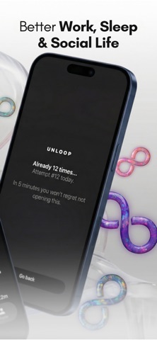 Unloop: Dopamine Detox & Focus iPhone screenshot