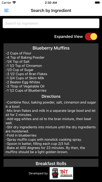 Let Them Cook! - Recipe App Screenshot