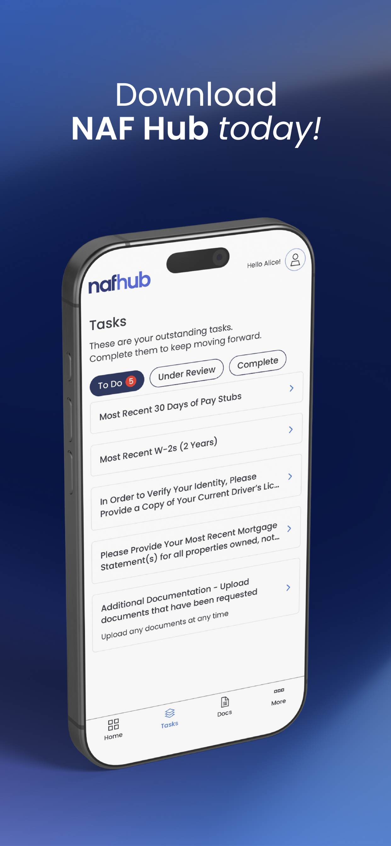 NAF Hub screenshot 3