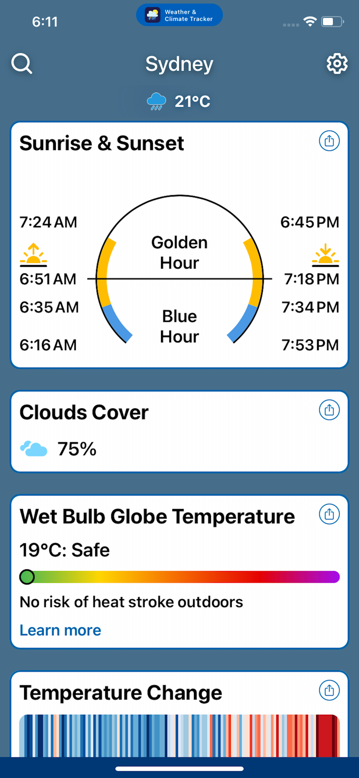 Weather Storm & Rain: Climacam screenshot 5