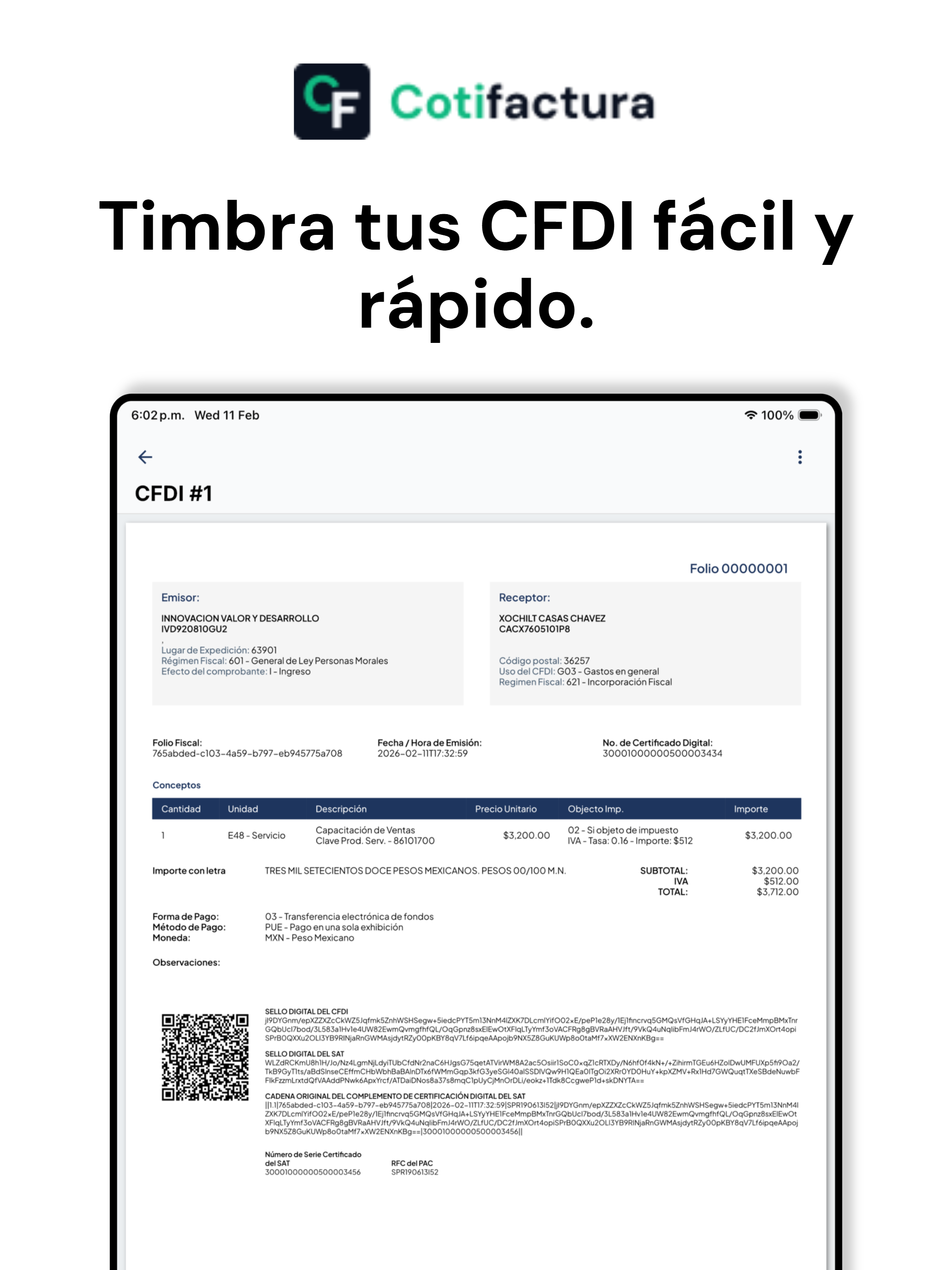 Cotifactura