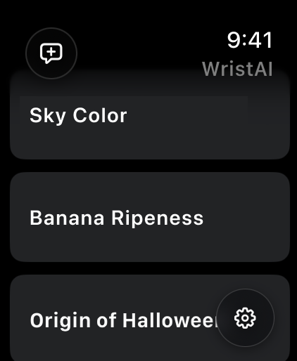 Wrist AI : 1-Tap Watch GPT