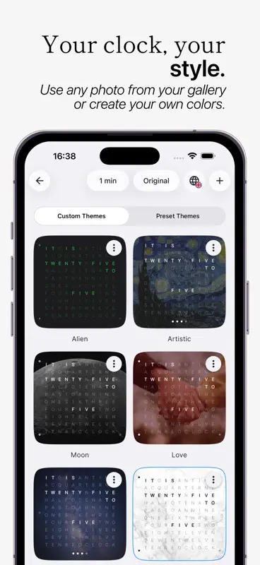 Word Clock Pro - Widget screenshot 3 of 7