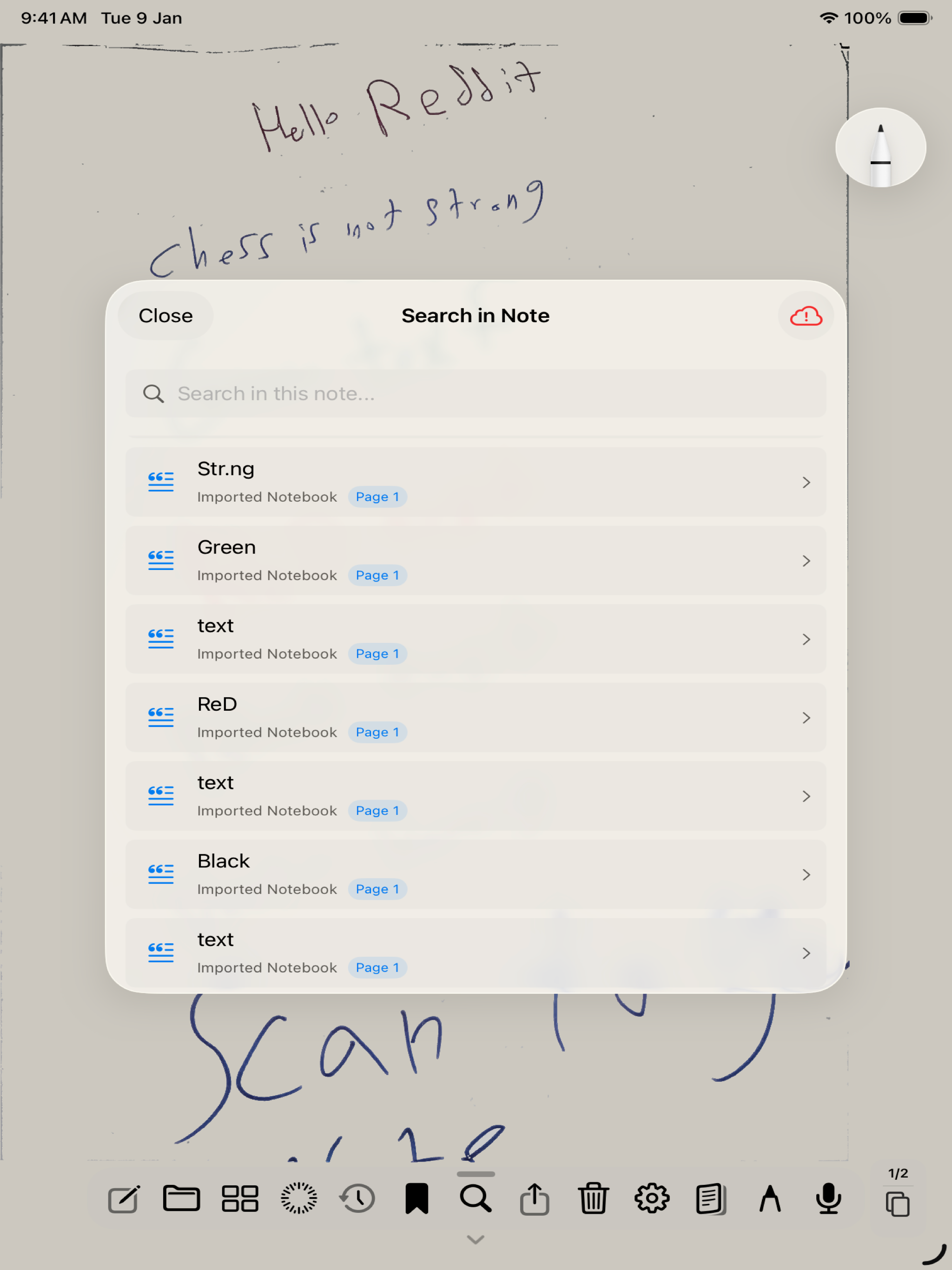 SoloPen Notes screenshot 7