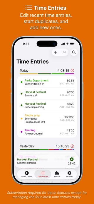 Timery: Time Tracker Screenshot 2 of 10
