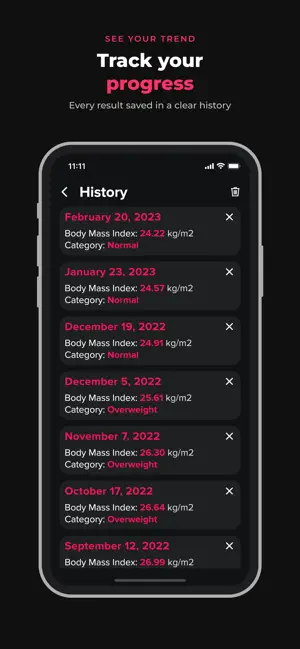 BMI Calculator and Tracker screenshot 3