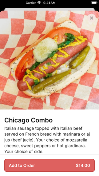 Baked To Go iPhone screenshot 4 - Food & Drink app