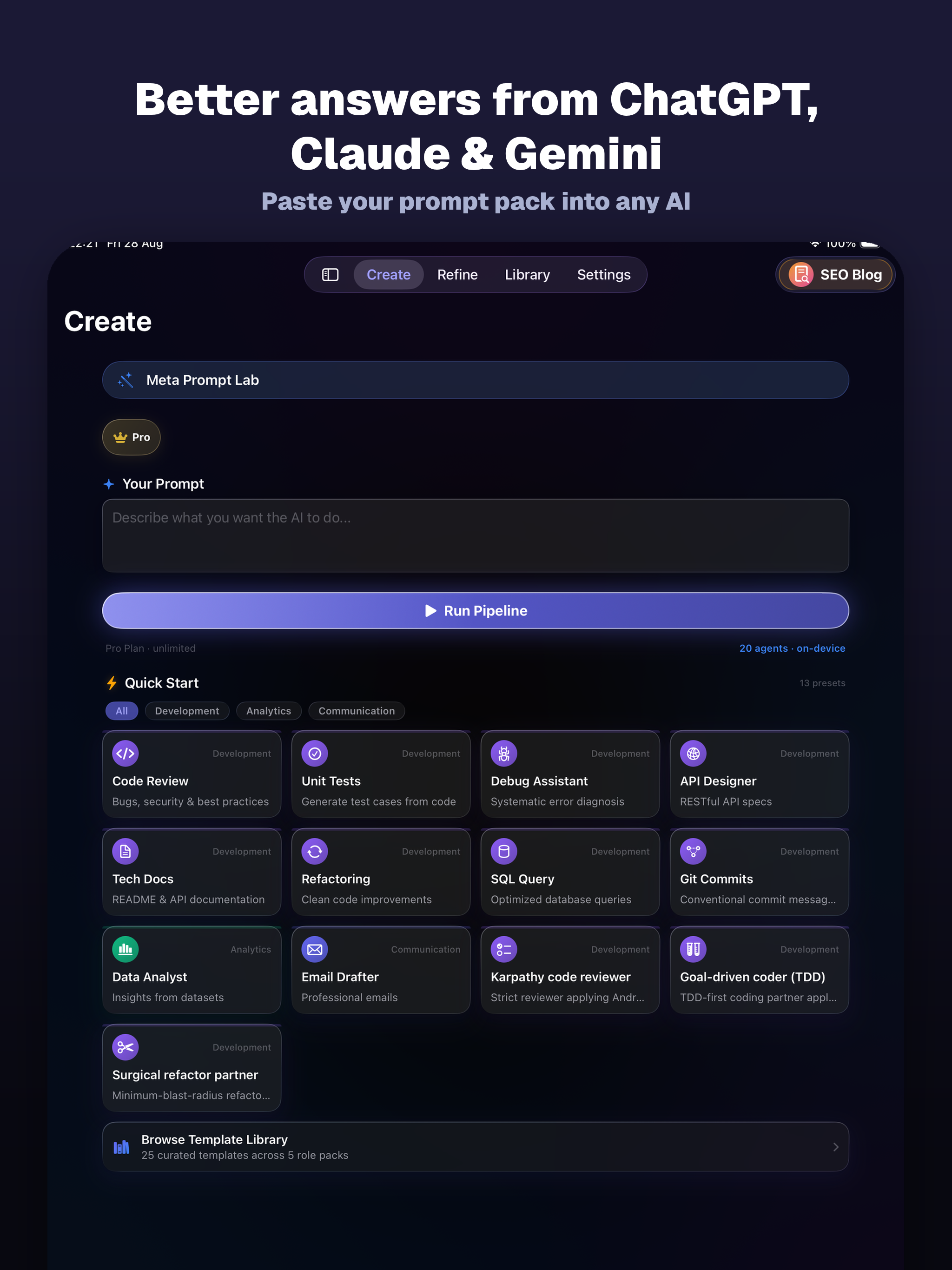 Meta Prompt: AI Builder screenshot 14