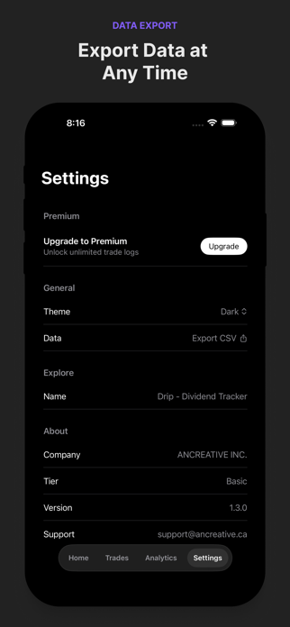 Day - Trading Tracker Screenshot 5 of 5