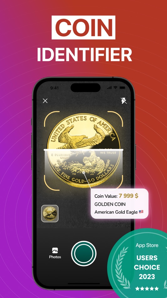 #1. Rare Coin Identifier - Scanner (iOS) 由: Anhelina Minayeva