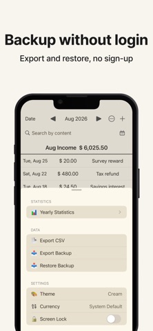 IncomeMon - Income Tracker Screenshot 4 of 6
