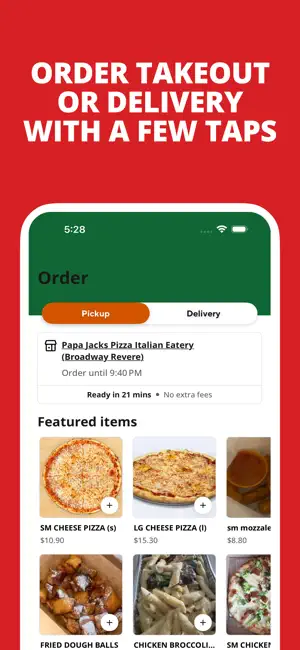 Papa Jacks Italian Eatery screenshot 1
