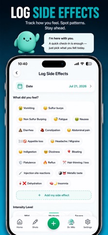 GLP Buddy - GLP-1 Tracker App screenshot