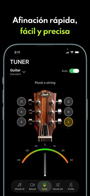 Guitar Tuner & Tabs- Tuner Pro screenshot 2 of 7