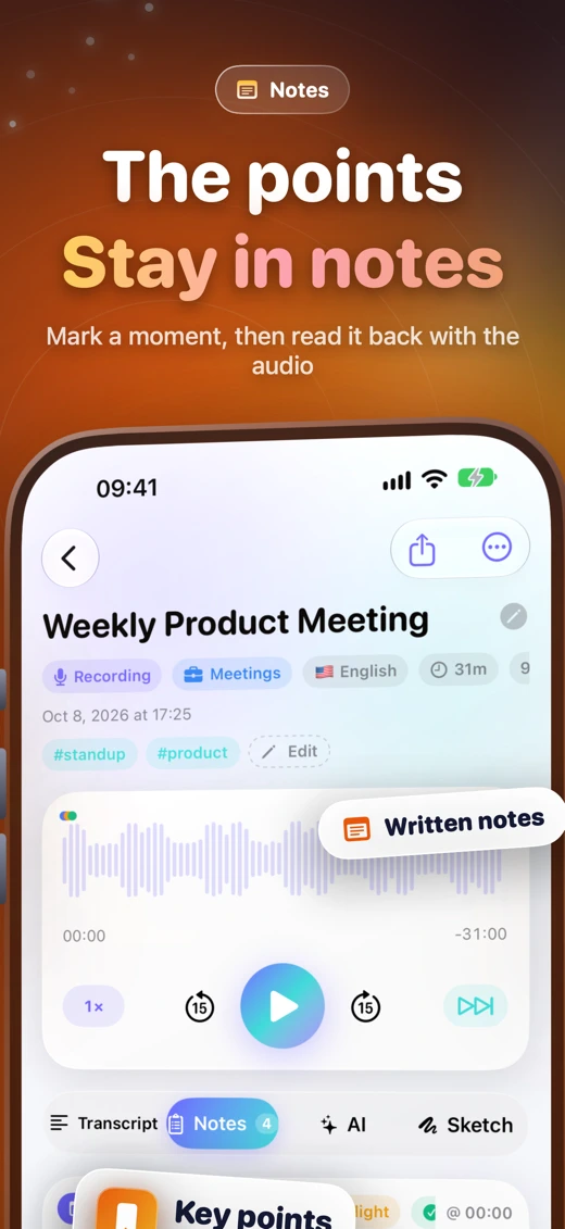 AI Voice to Text: Record Notes screenshot 4