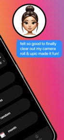 upic: camera roll cleaner screenshot