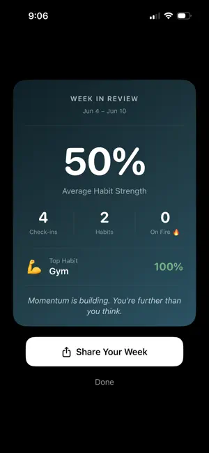 Habit Tracker: Habit Strength screenshot 4