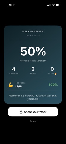 Habit Tracker: Habit Strength Screenshot 4 of 4