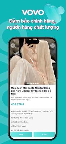 VOVO - Mua Sắm Online iPhone screenshot 2