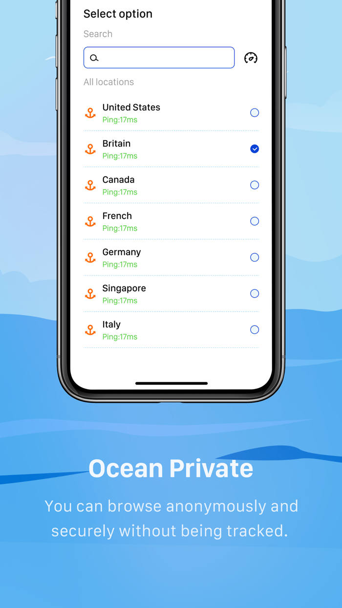 Ocean Private Fast Secure VPN