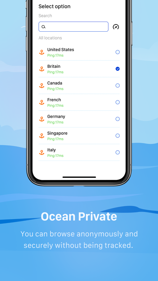 #4. Ocean Private: Fast Secure VPN (iOS) 由: Marvels Network Technology Limited
