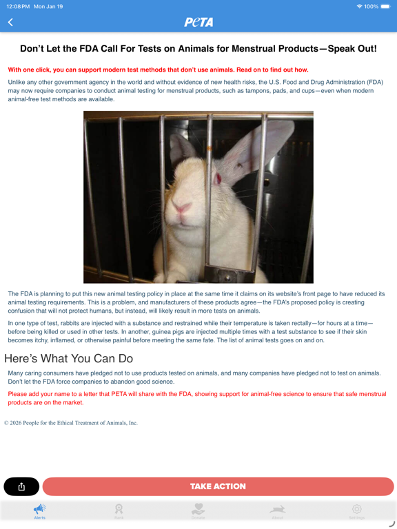 Screenshot #5 pour PETA: Saving Animals Made Easy
