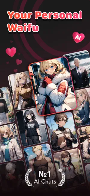 Anime Chat – AI Girlfriend Bot screenshot 1