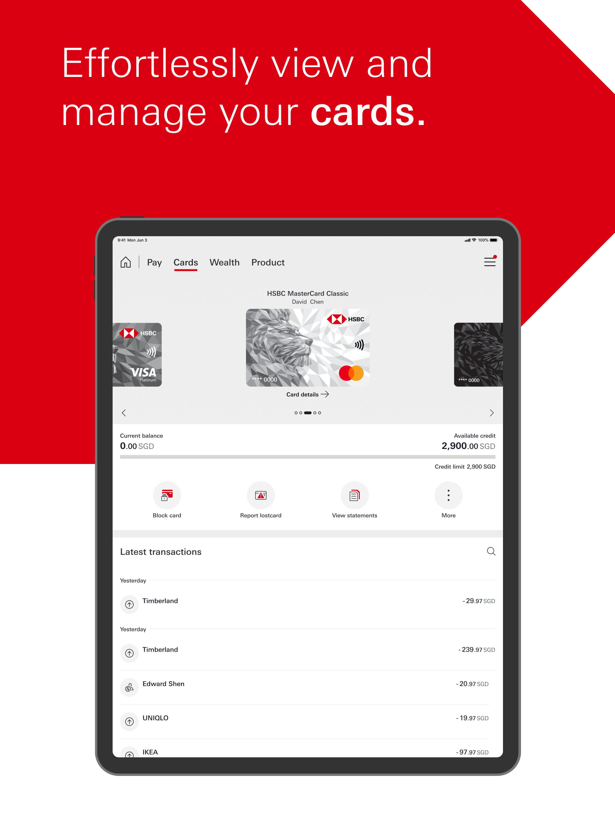 HSBC Singapore screenshot 12