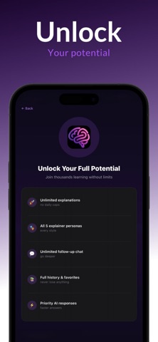Xplain AI Tutor Learn Anything Screenshot 5 of 5