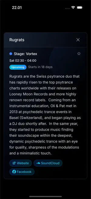 Kosmos Festival screenshot 3