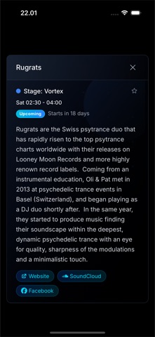 Kosmos Festival screenshot
